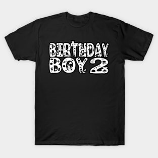 2nd Birthday Boy 2 Years Old Fishing Lover Theme Party product T-Shirt